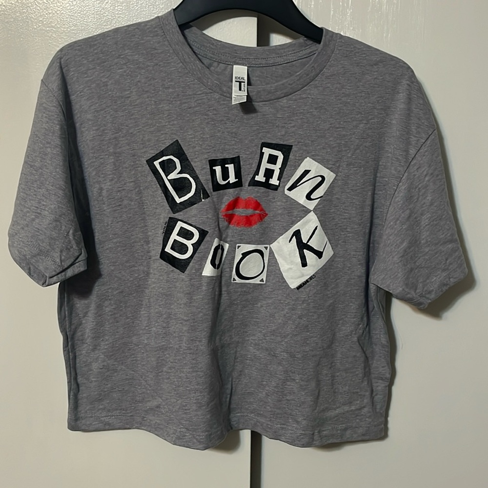 BRAND NEW Mean Girls Burn Book crop top